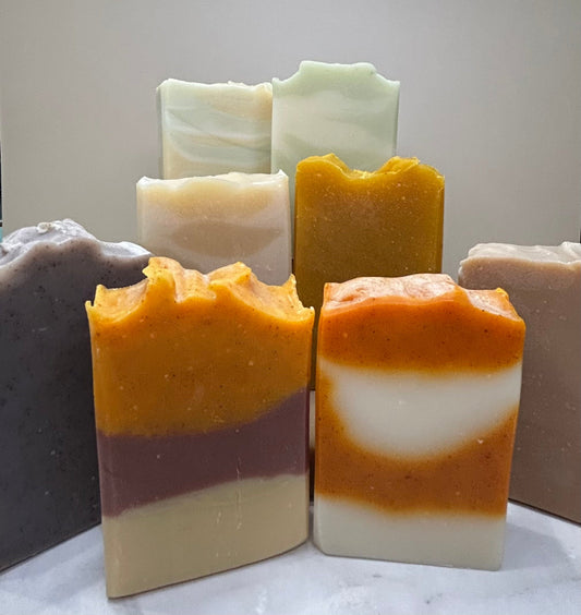 vegan cold process soaps