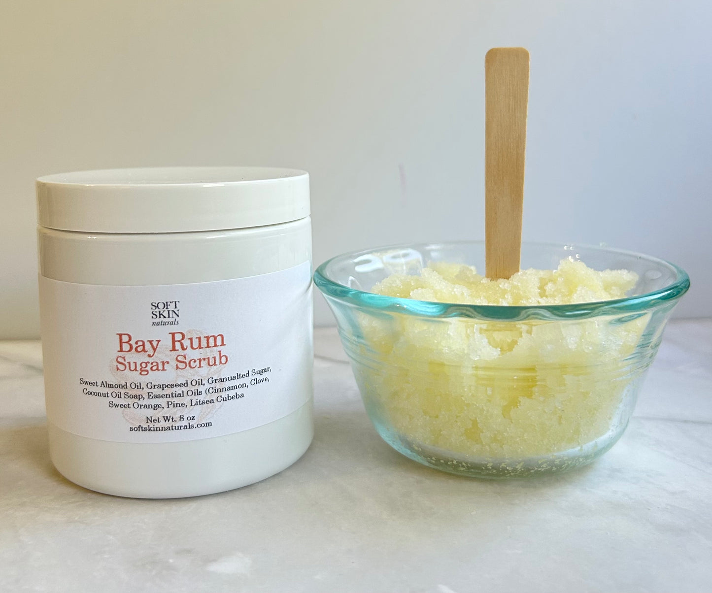 Bay Rum Sugar Scrub