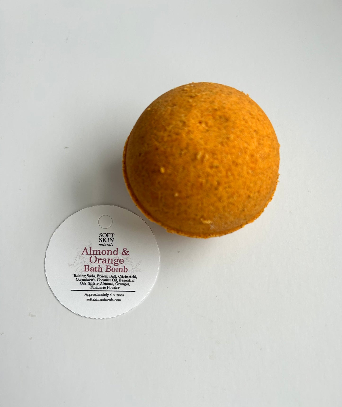 Almond & Orange Bath Bomb
