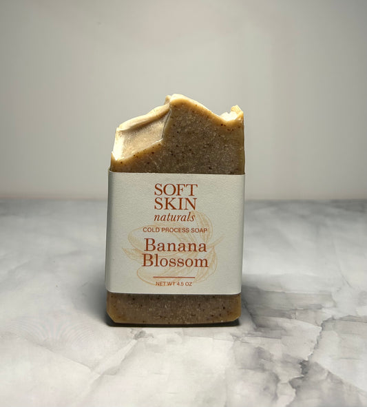 banana cold process soap