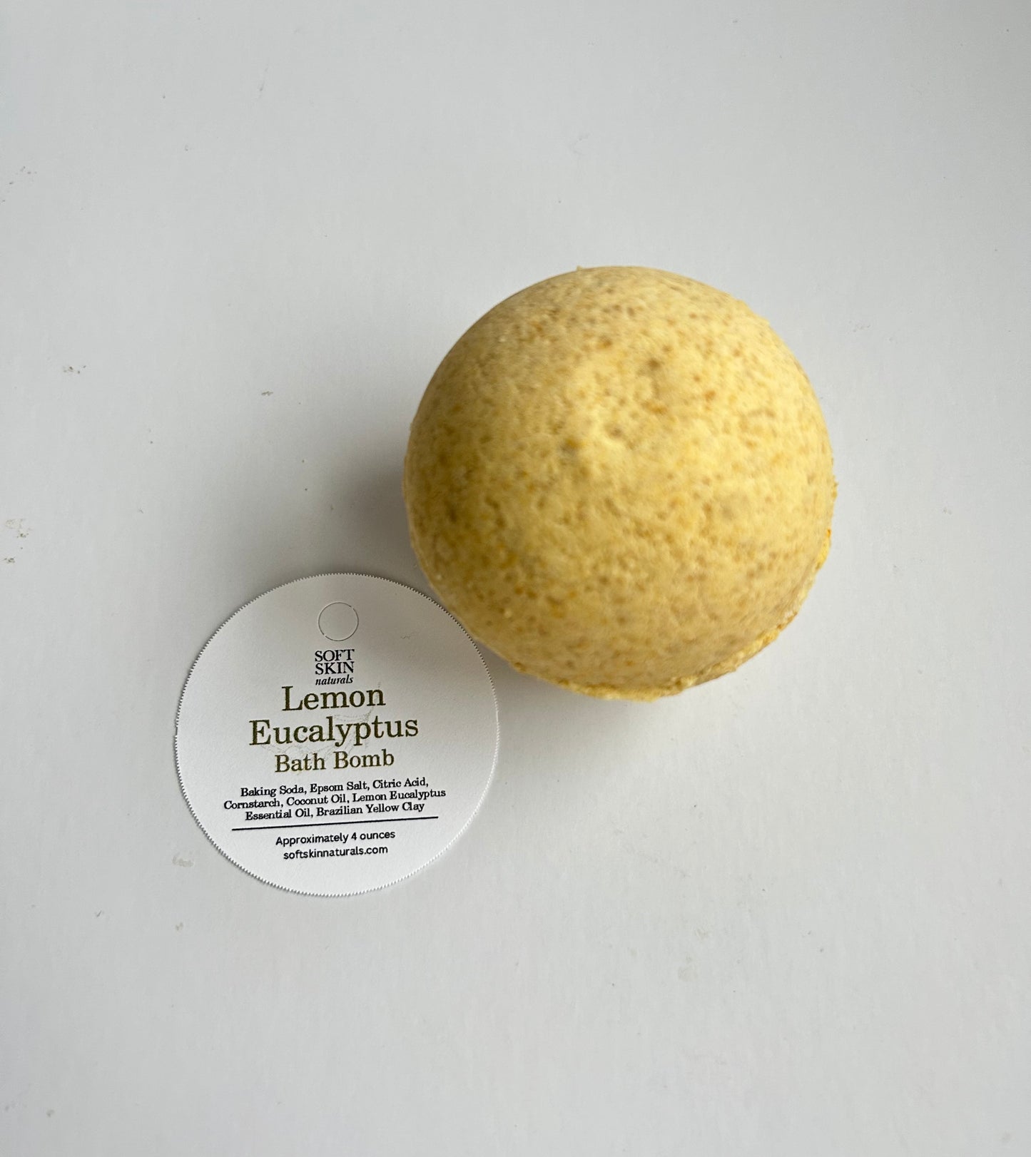 Lemon Eucalyptus Bath Bomb