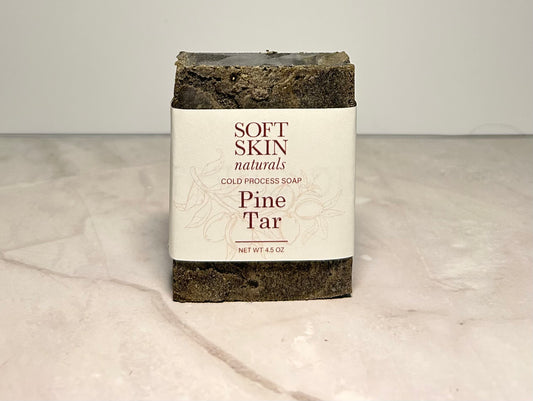 pine tar vegan soap