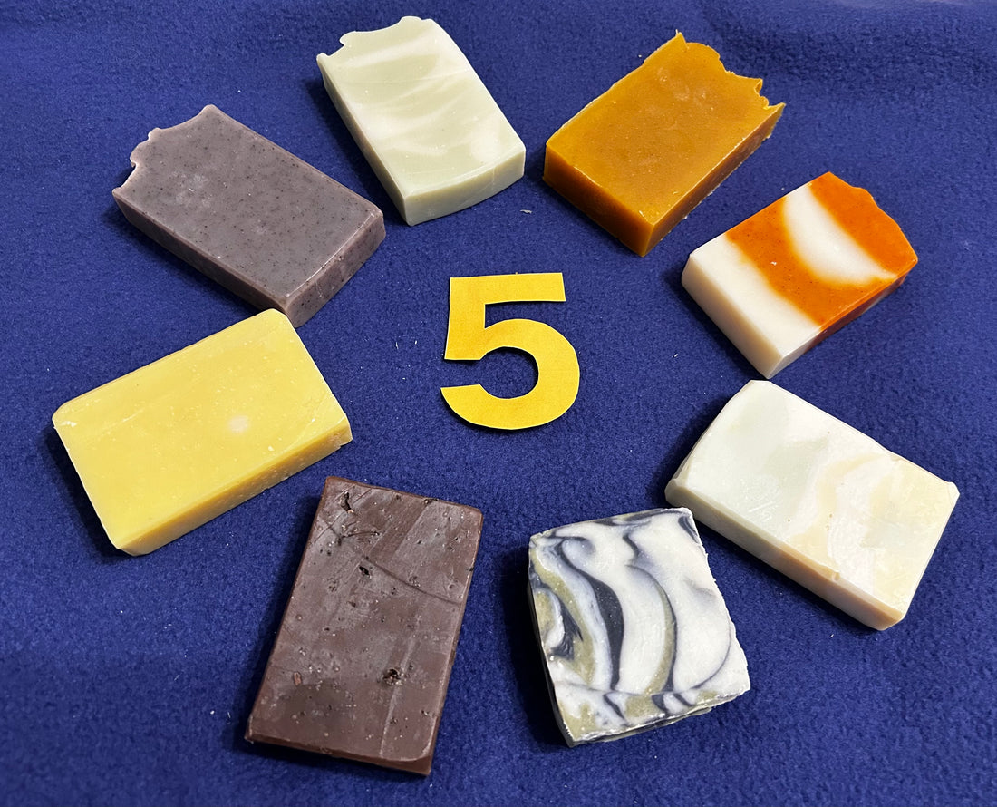 Five Reasons To Switch To Natural Cold Process Soaps