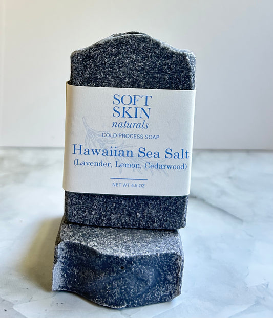 Hawaiian Sea Salt - May's Soap of the Month