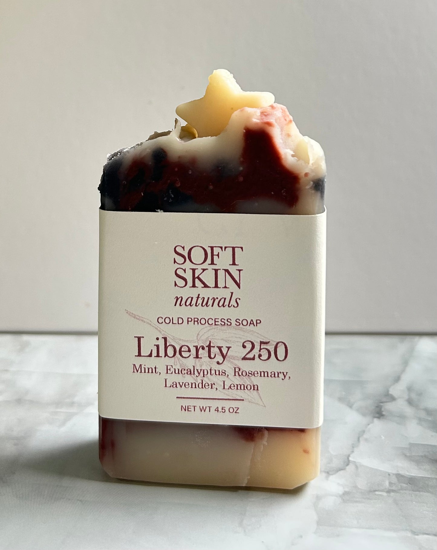 Liberty 250- July's Soap of the Month