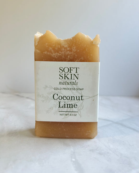 Coconut Lime - August's Soap of the Month