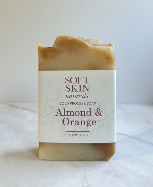 Almond & Orange Vegan Soap