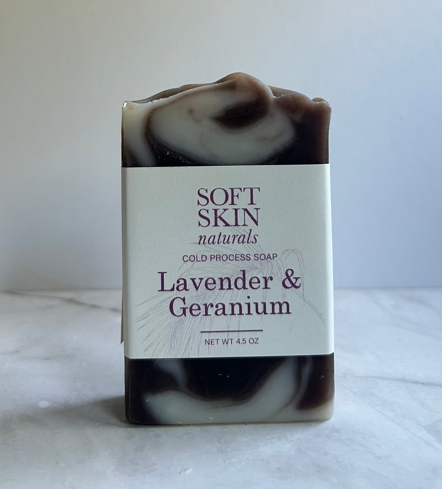 Lavender & Geranium Vegan Soap