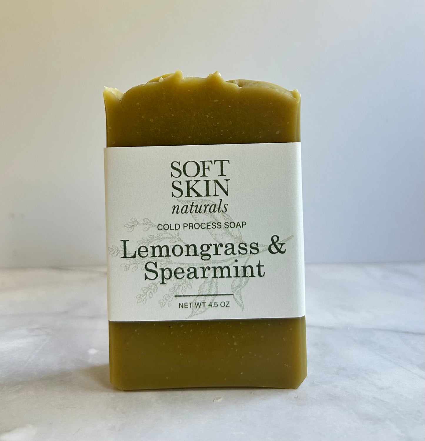 Lemongrass & Spearmint Vegan Soap