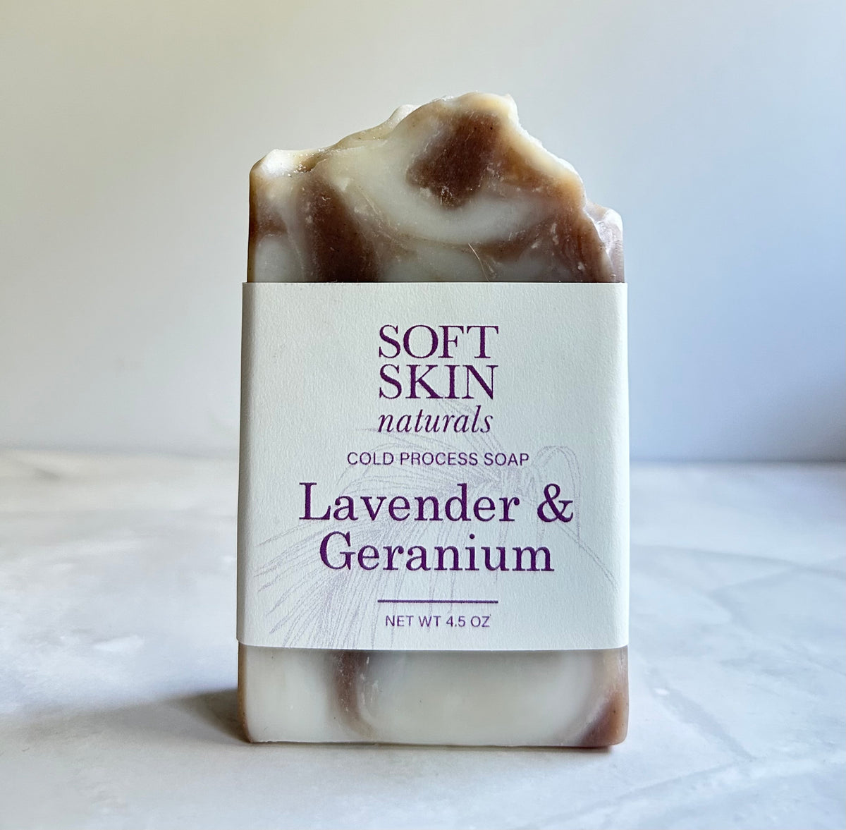 Lavender & Geranium Vegan Soap