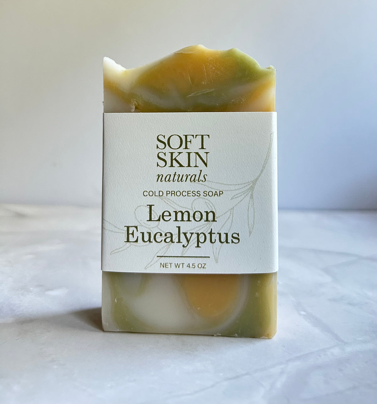 Lemon Eucalyptus Vegan Soap