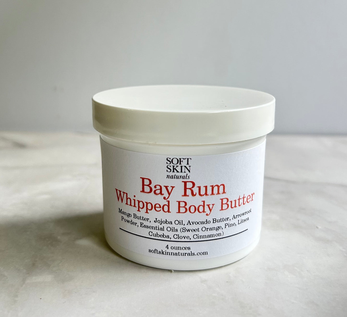 Bay Rum Whipped Body Butter