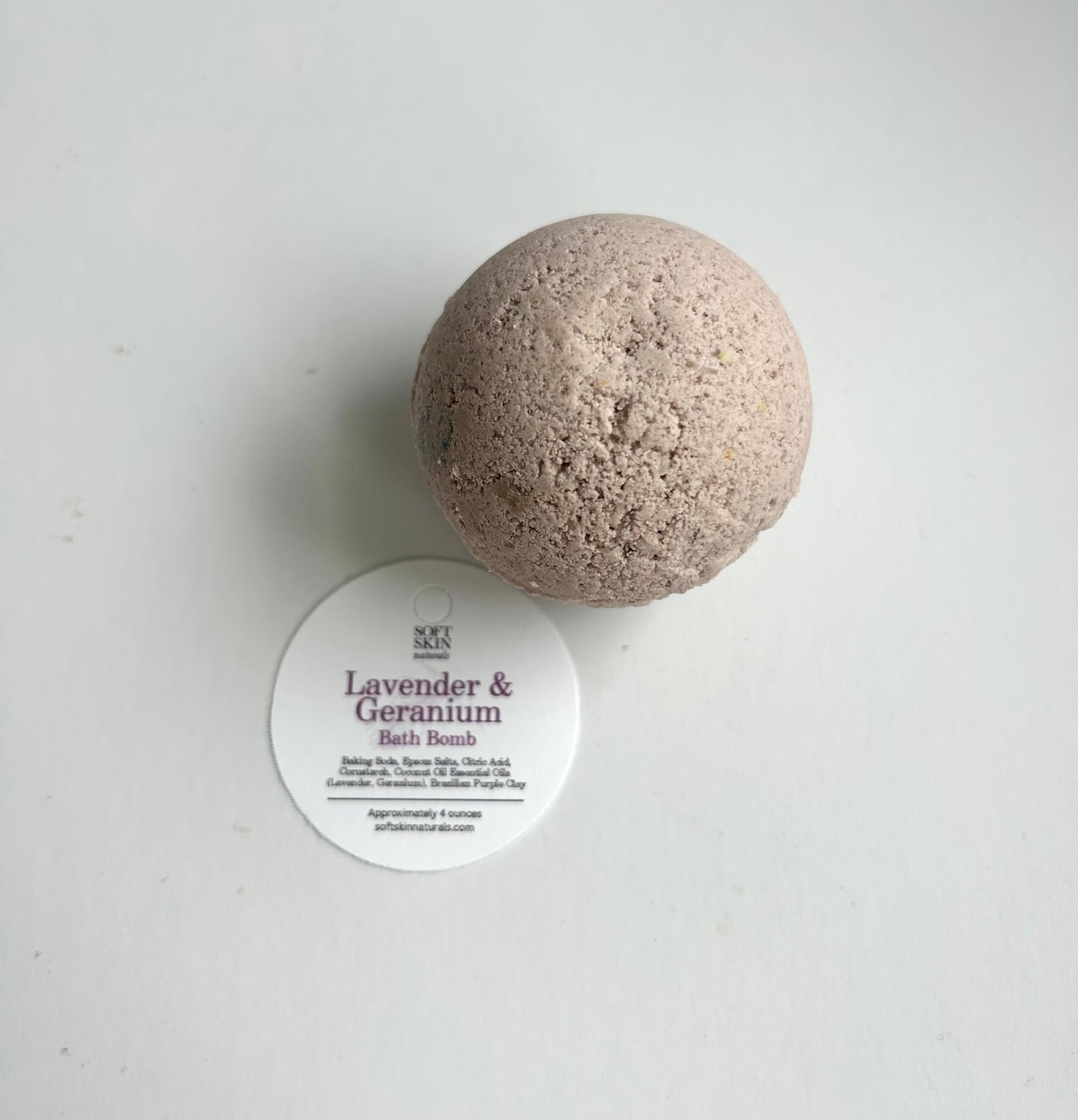 Lavender & Geranium Bath Bomb